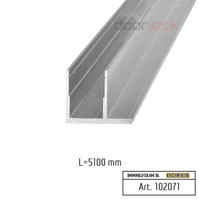 Створочный профиль притворочный GEZE ECdrive (до 5100 мм)