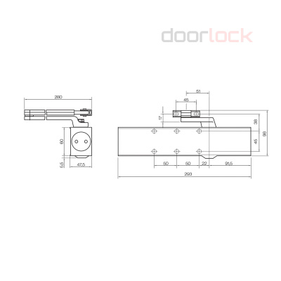 Доводчик dormakaba TS83