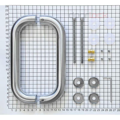 Ручка-скоба изогнутая DL PHS02