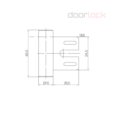 Петля SIMONSWERK VARIANT V 8000 WF (часть коробки) никелированная