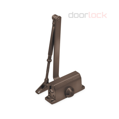 Доводчик NOTEDO DC-030 Колибри EN1 серебристый